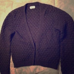American vintage, Charcoal black cardigan